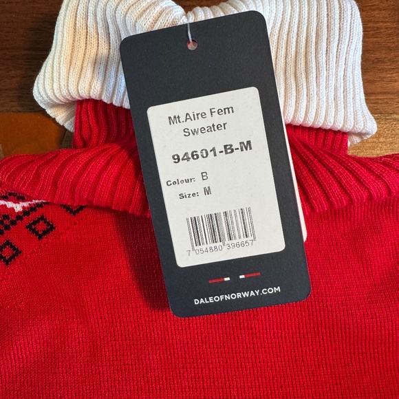 Dale of Norway Mt Aire Sweater NWT - Picture 1 of 3